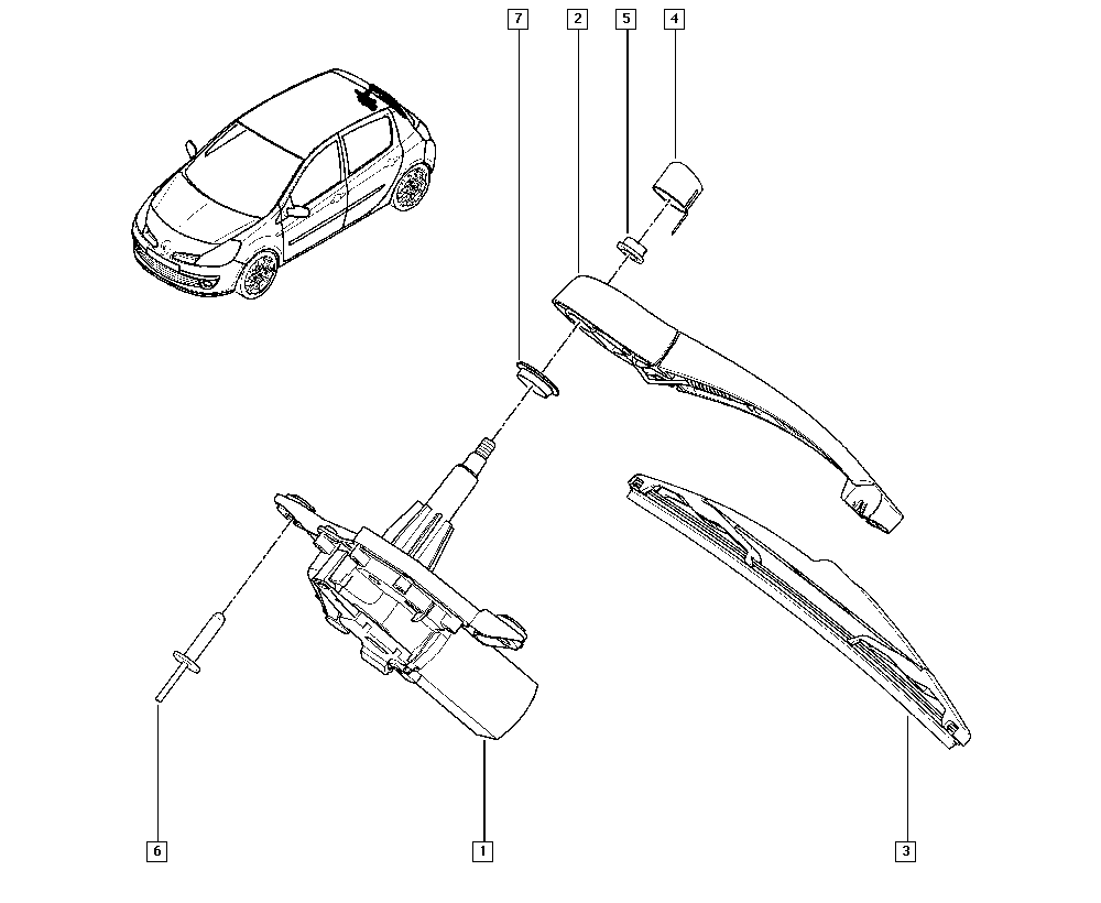 RENAULT 7711 422 568 - Wipers onlydrive.pro