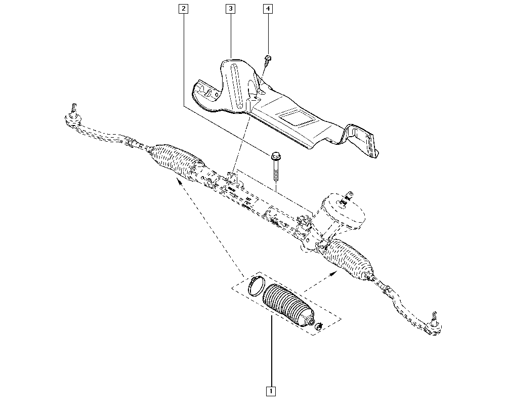 RENAULT 482036715R - Steering onlydrive.pro