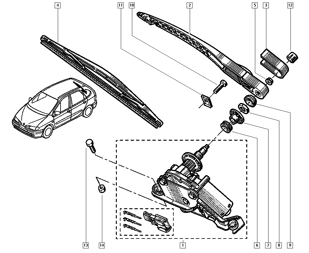 RENAULT 77 11 171 940 - Wipers onlydrive.pro