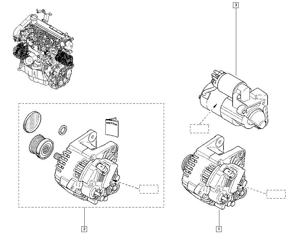 RENAULT 82 00 373 636 - Alternator onlydrive.pro