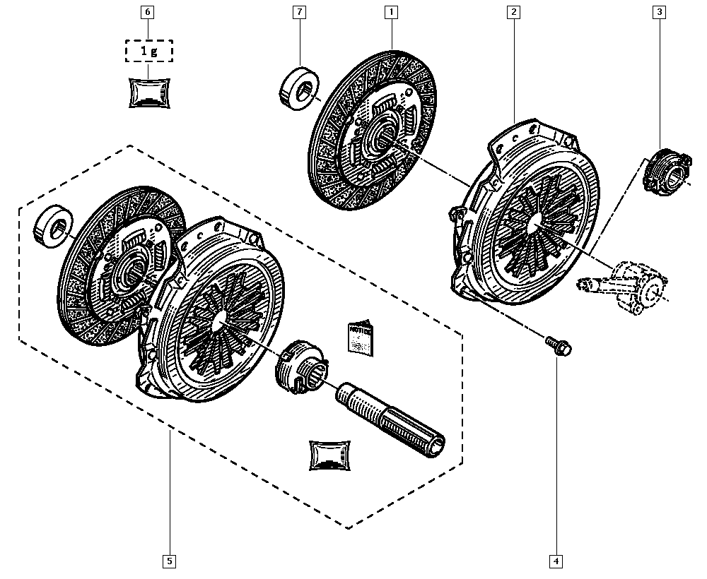 RENAULT 77 01 477 112 - Kytkinpaketti onlydrive.pro