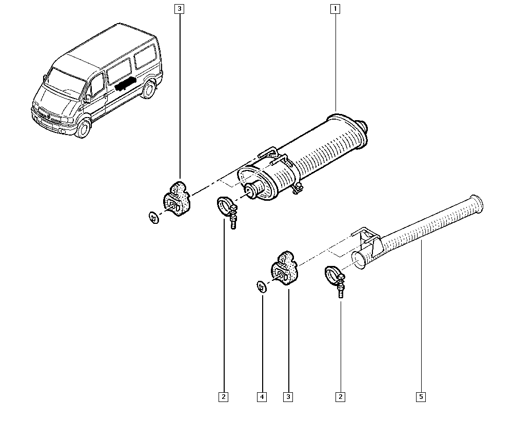 RENAULT 7700849461 - Bearing Bush, stabiliser onlydrive.pro