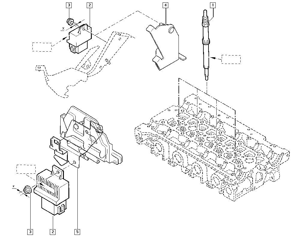 RENAULT 82 00 445 627 - Glow Plug onlydrive.pro