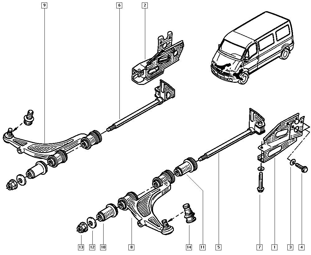 RENAULT 77 01 056 969 - Шаровая опора onlydrive.pro