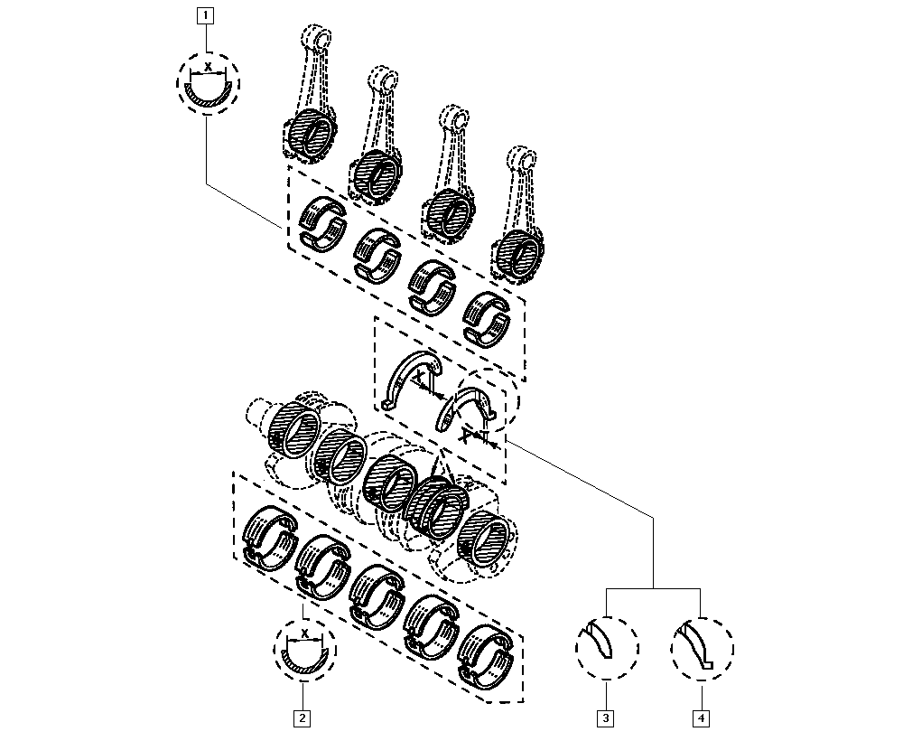 RENAULT 77 01 477 777 - Kloķvārpstas gultnis onlydrive.pro