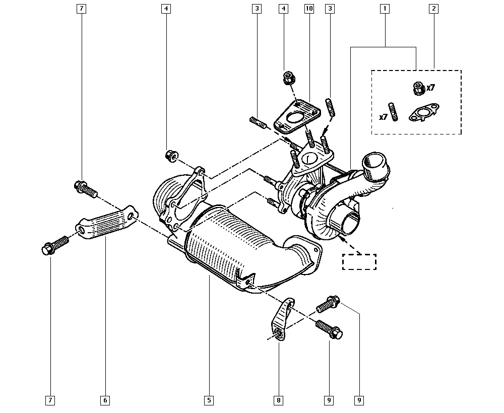 NISSAN 7701473757 - Kompresors, Turbopūte onlydrive.pro