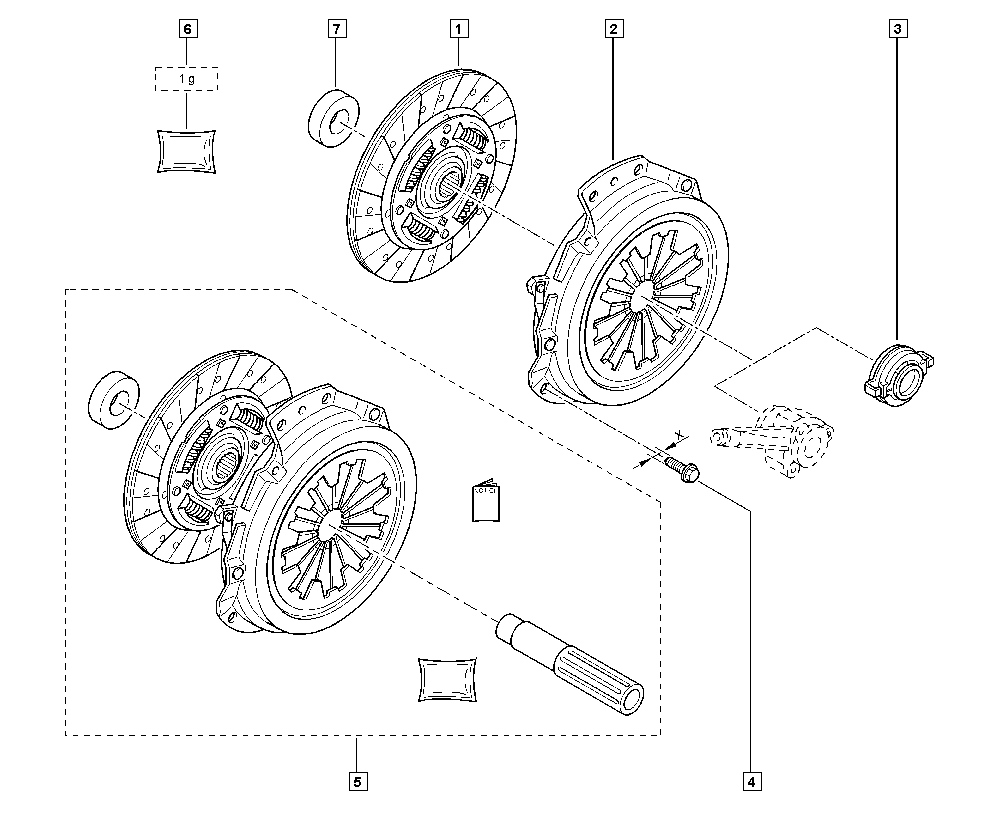 RENAULT 30 10 167 58R - Clutch onlydrive.pro