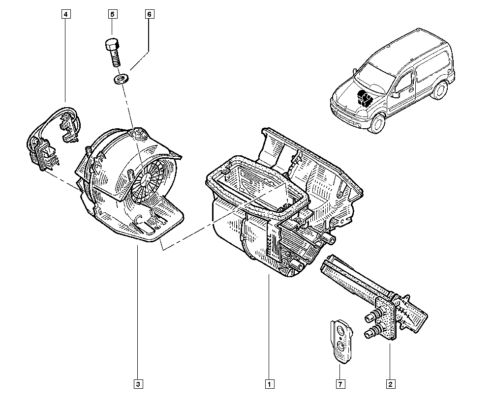 NISSAN 77012-05538 - Šilumokaitis, salono šildymas onlydrive.pro