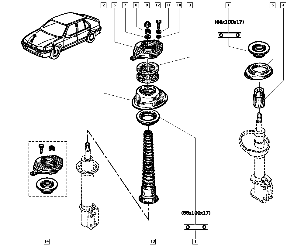 RENAULT 7703034271 - NUT onlydrive.pro