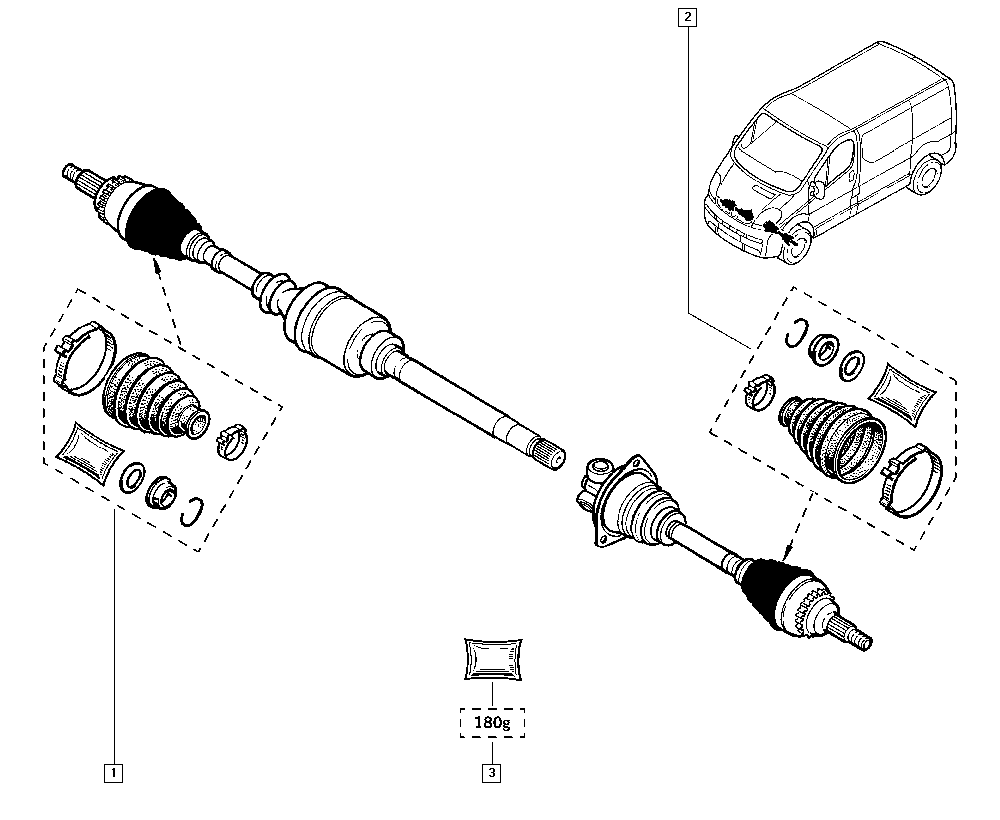 NISSAN 77014-73176 - Driveshaft onlydrive.pro