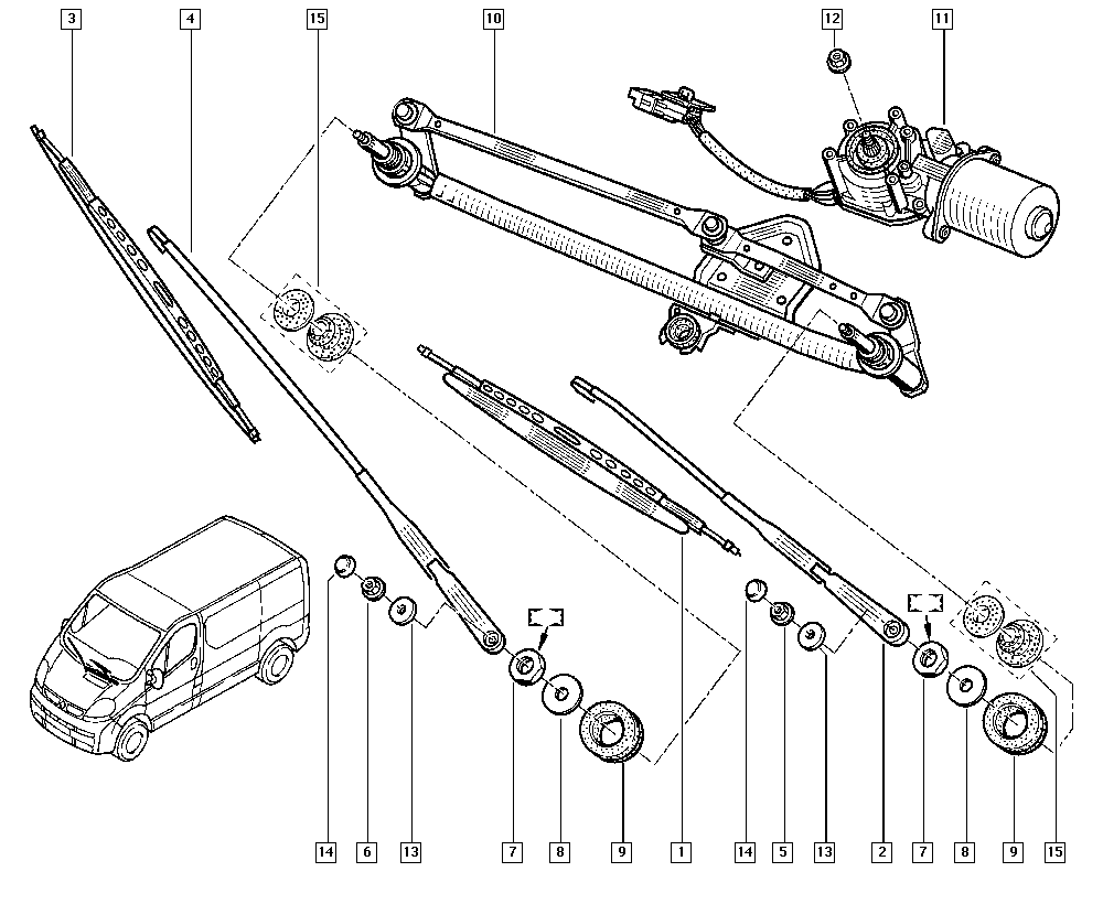 RENAULT 7701050583 - Щетка стеклоочистителя onlydrive.pro