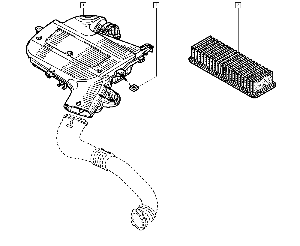 RENAULT 77 01 477 096 - Gaisa filtrs onlydrive.pro