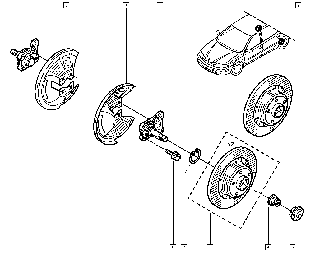 NISSAN 8200 655 249 - Brake Disc onlydrive.pro