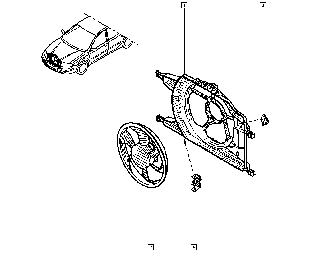 RENAULT 7701067591 - Ventilators, Motora dzesēšanas sistēma onlydrive.pro