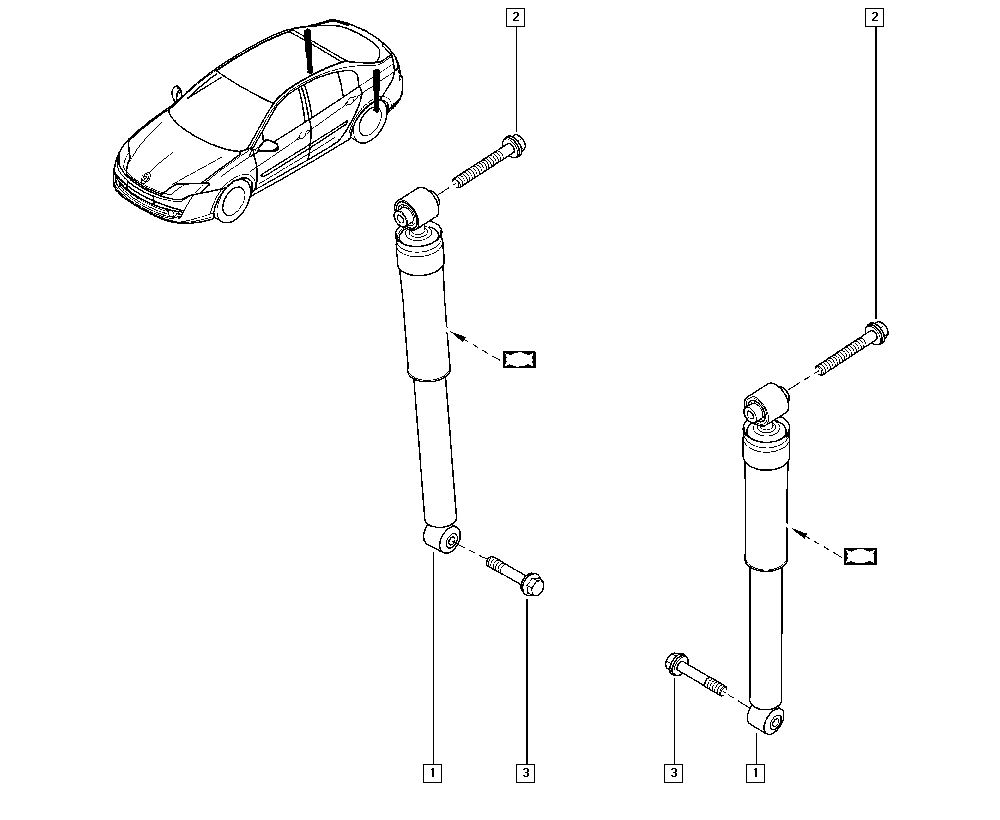 RENAULT 56 21 000 07R - Shock Absorber onlydrive.pro