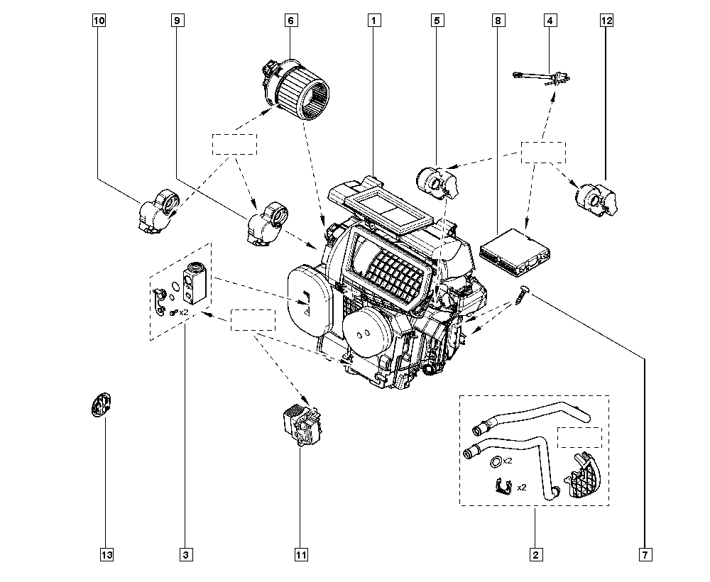 RENAULT 7701209850 - Сопротивление, реле, вентилятор салона onlydrive.pro