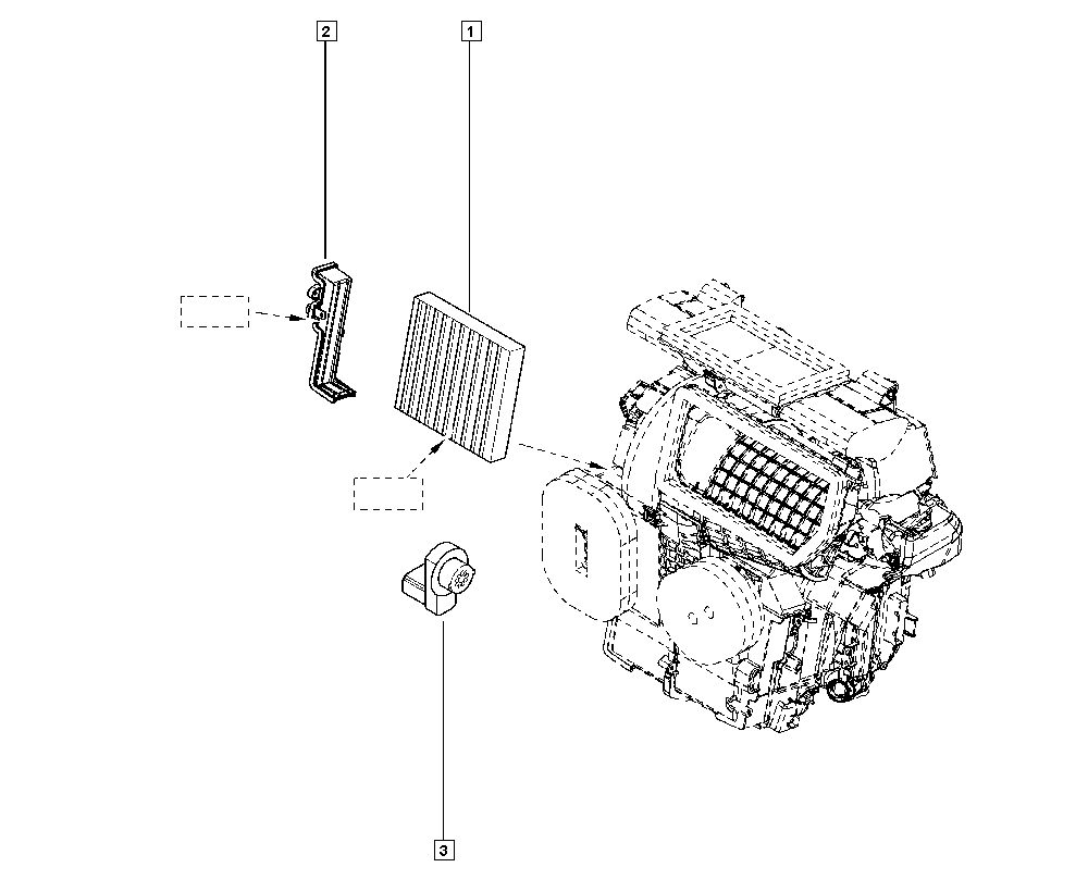 RENAULT 27 27 731 51R - Air vent onlydrive.pro