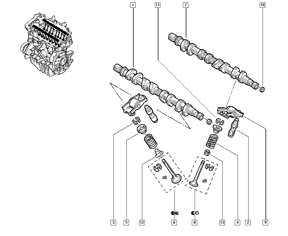 NISSAN 7701478130 - Angos vožtuvas onlydrive.pro