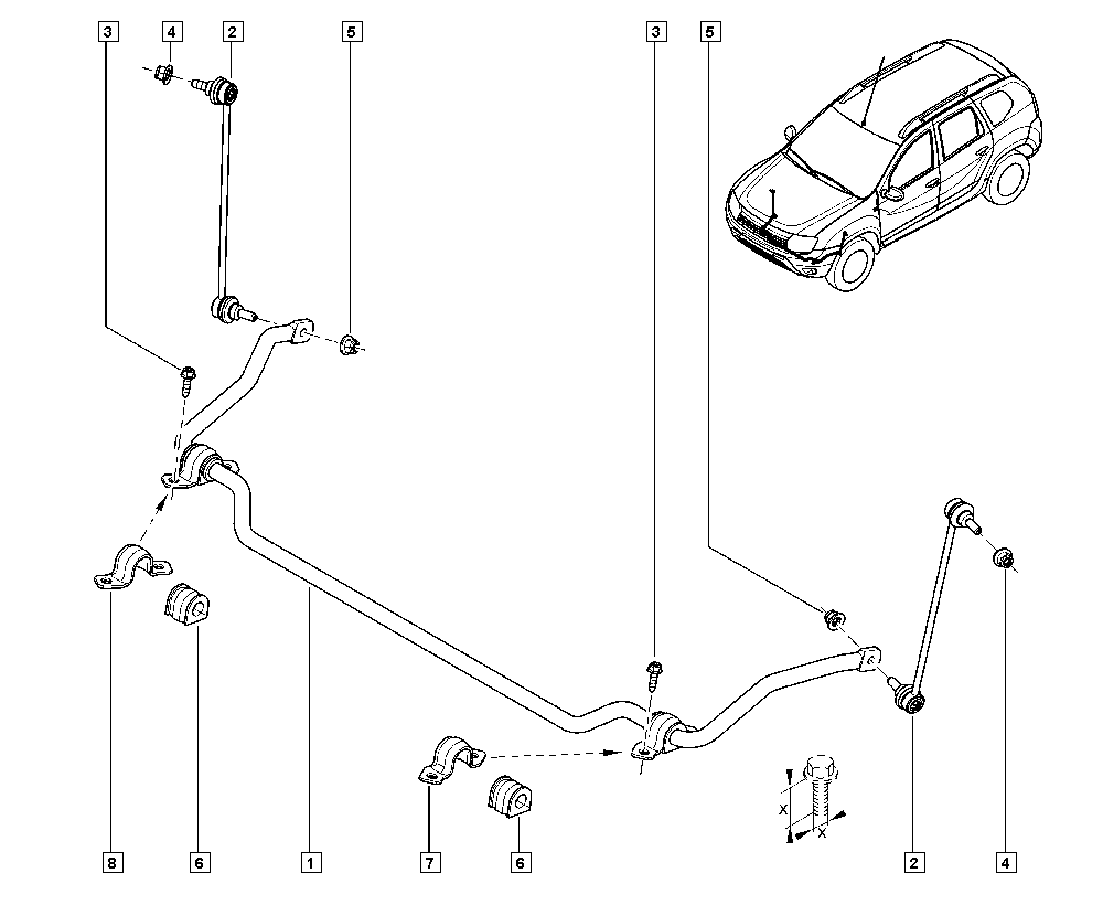 NISSAN 54611-4237R - Laakerin holkki, vakaaja onlydrive.pro