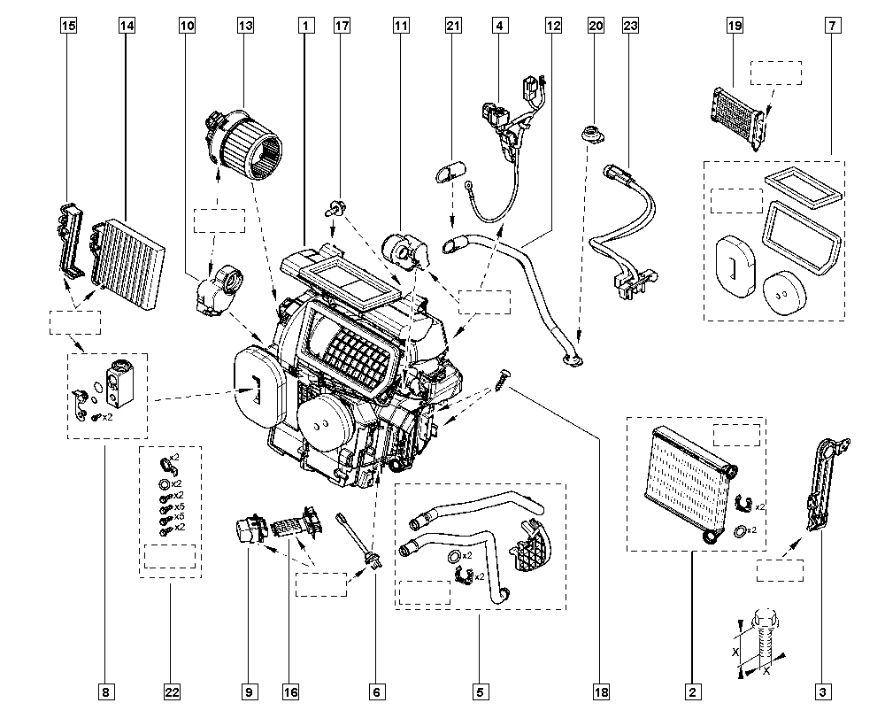 RENAULT 272006925R - Jungčių komplektas, kardaninis velenas onlydrive.pro