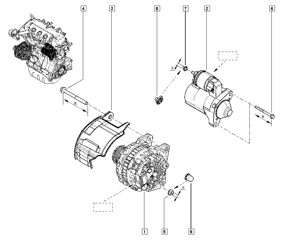 NISSAN 231003071R - Hihnapyörä, laturi onlydrive.pro