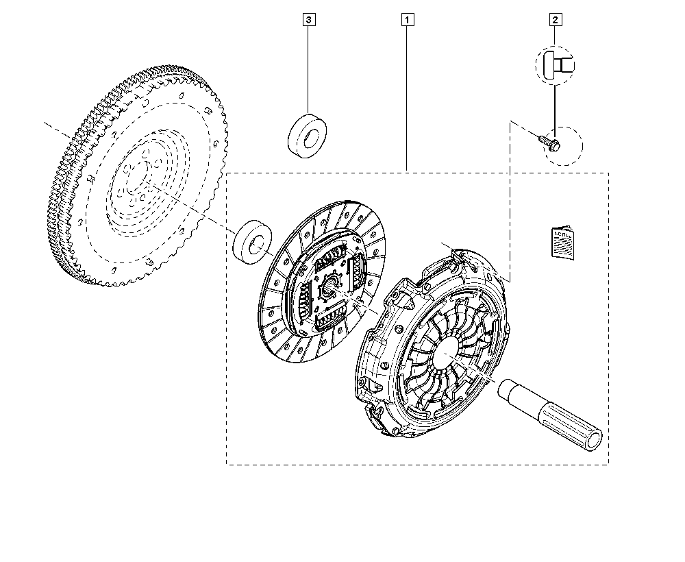 RENAULT 30 20 533 02R - Clutch onlydrive.pro