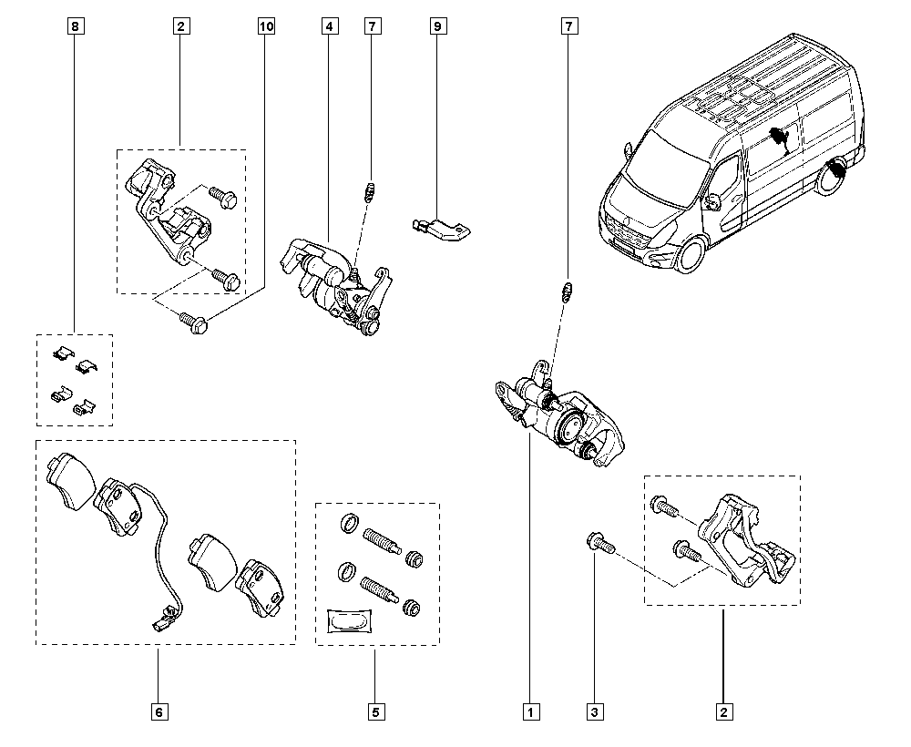 Opel 440601186R - Piduriklotsi komplekt,ketaspidur onlydrive.pro