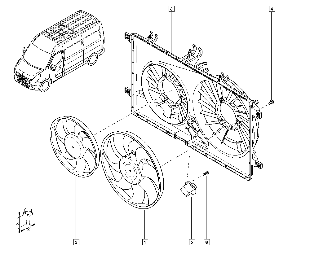 RENAULT 7701042681 - Papildus rezistors, Elektromotors-Radiatora ventilators onlydrive.pro