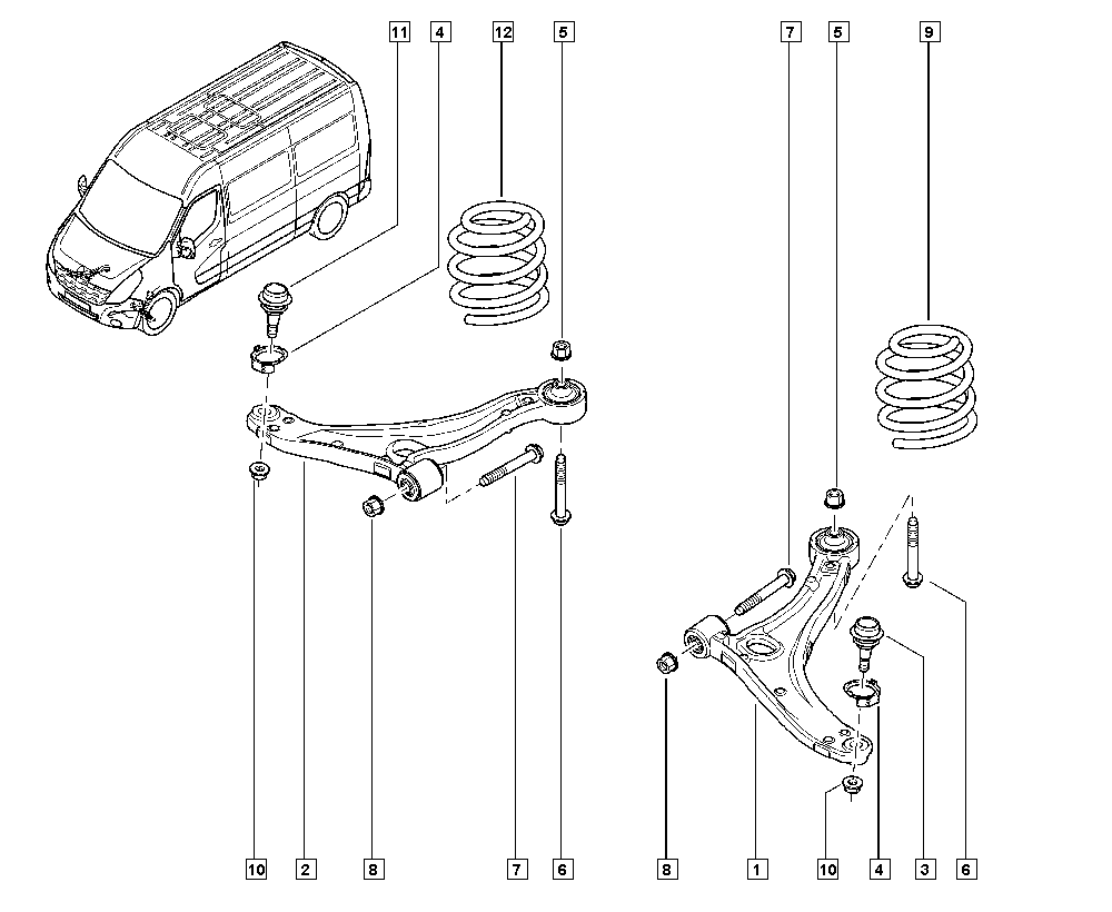 RENAULT 40 16 113 63R - Raidetangon pää onlydrive.pro