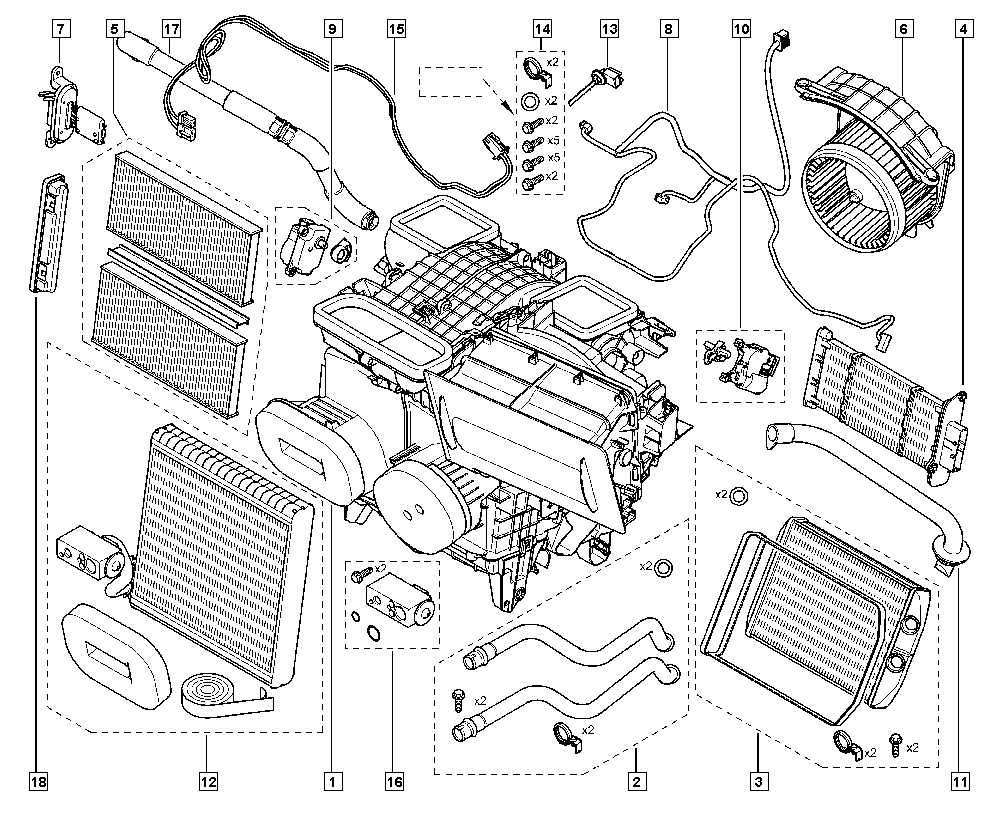 RENAULT 7701209819 - Siltummainis, Salona apsilde onlydrive.pro