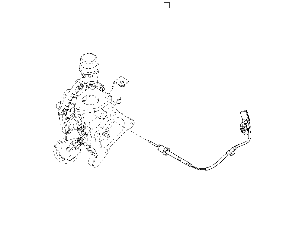RENAULT 82 00 930 751 - Sensor, exhaust gas temperature onlydrive.pro