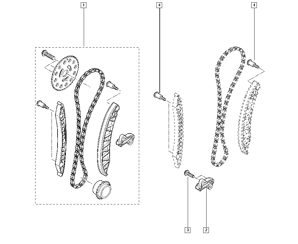 RENAULT 130C19924R - Timing Chain Kit onlydrive.pro