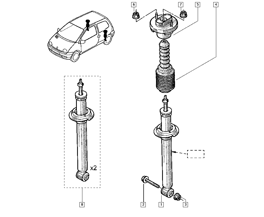 RENAULT 77 00 846 916 - Jousijalan tukilaakeri onlydrive.pro