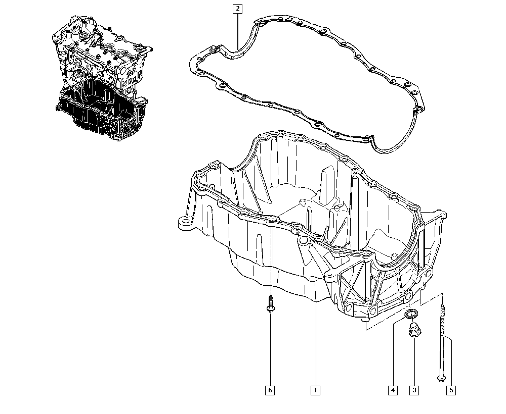 RENAULT 77 00 273 486 - Blīve, Eļļas vācele onlydrive.pro