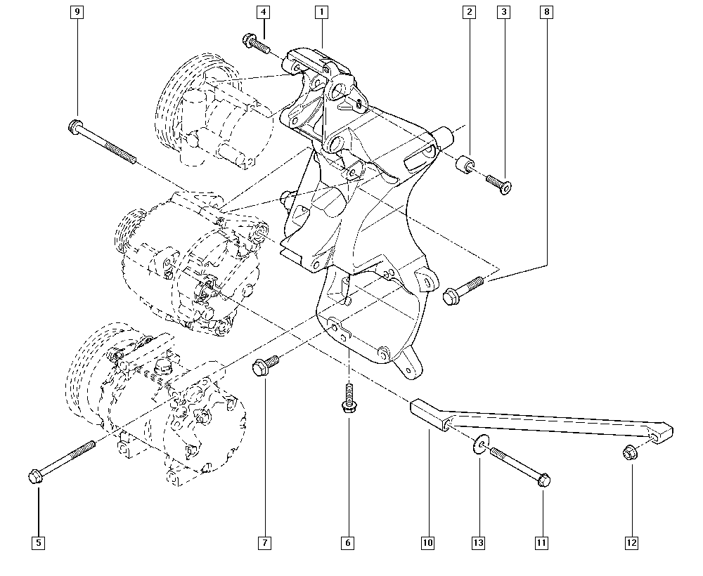 NISSAN 7703002209 - Kompresorius, oro kondicionierius onlydrive.pro