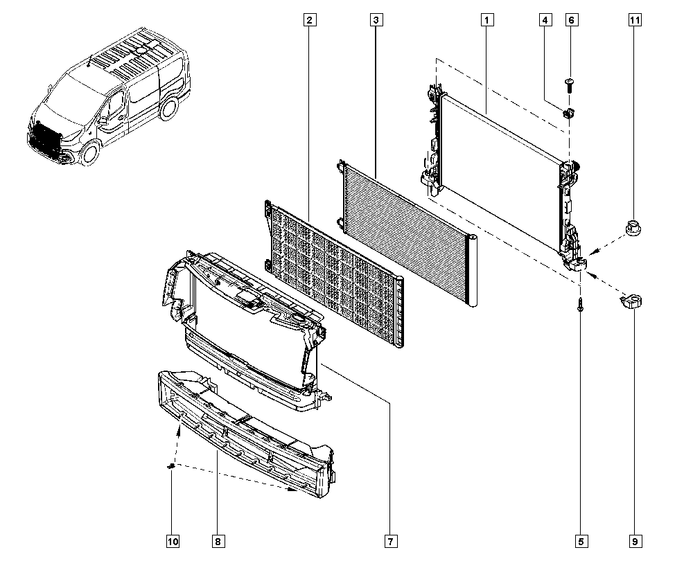 NISSAN 921000022R - Kondensatorius, oro kondicionierius onlydrive.pro