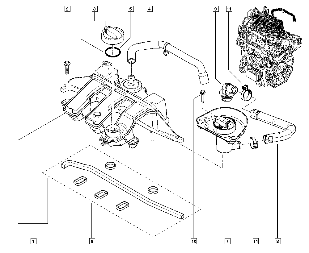 RENAULT 11 83 722 26R - Antipollution onlydrive.pro