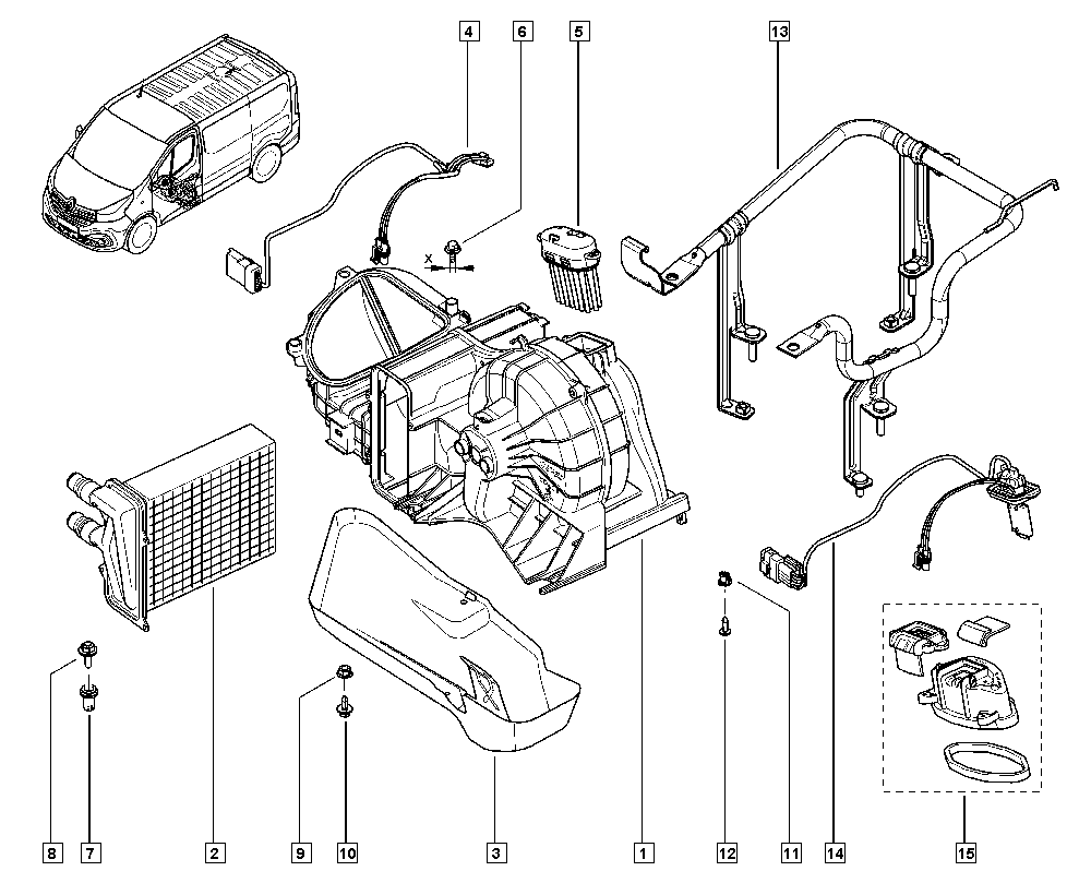 Opel 7701065763 - Lämmityslaitteen kenno onlydrive.pro