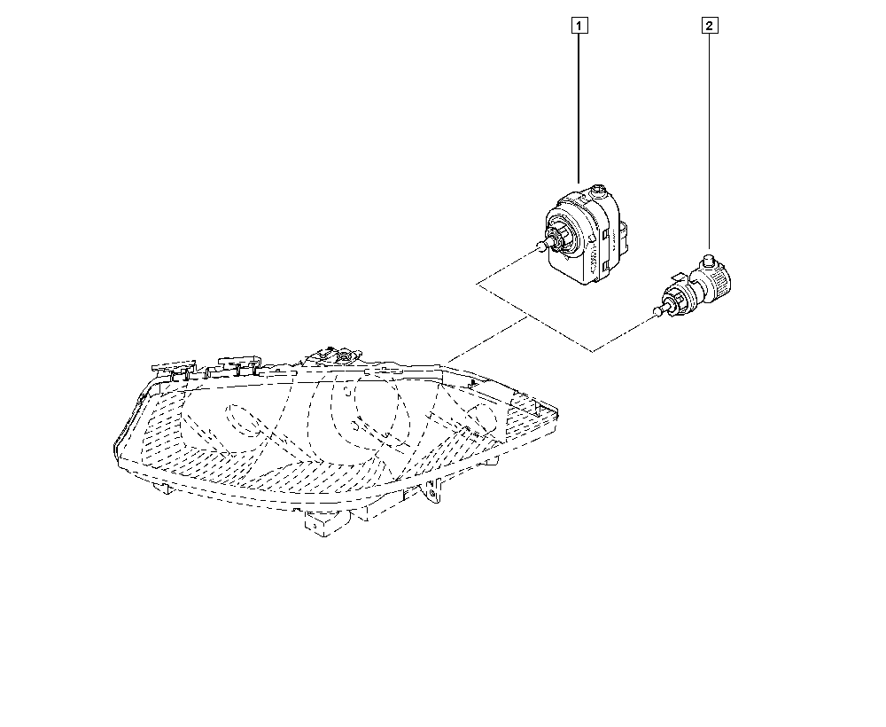 TOYOTA 8200402521 - Control, actuator, headlight range adjustment onlydrive.pro