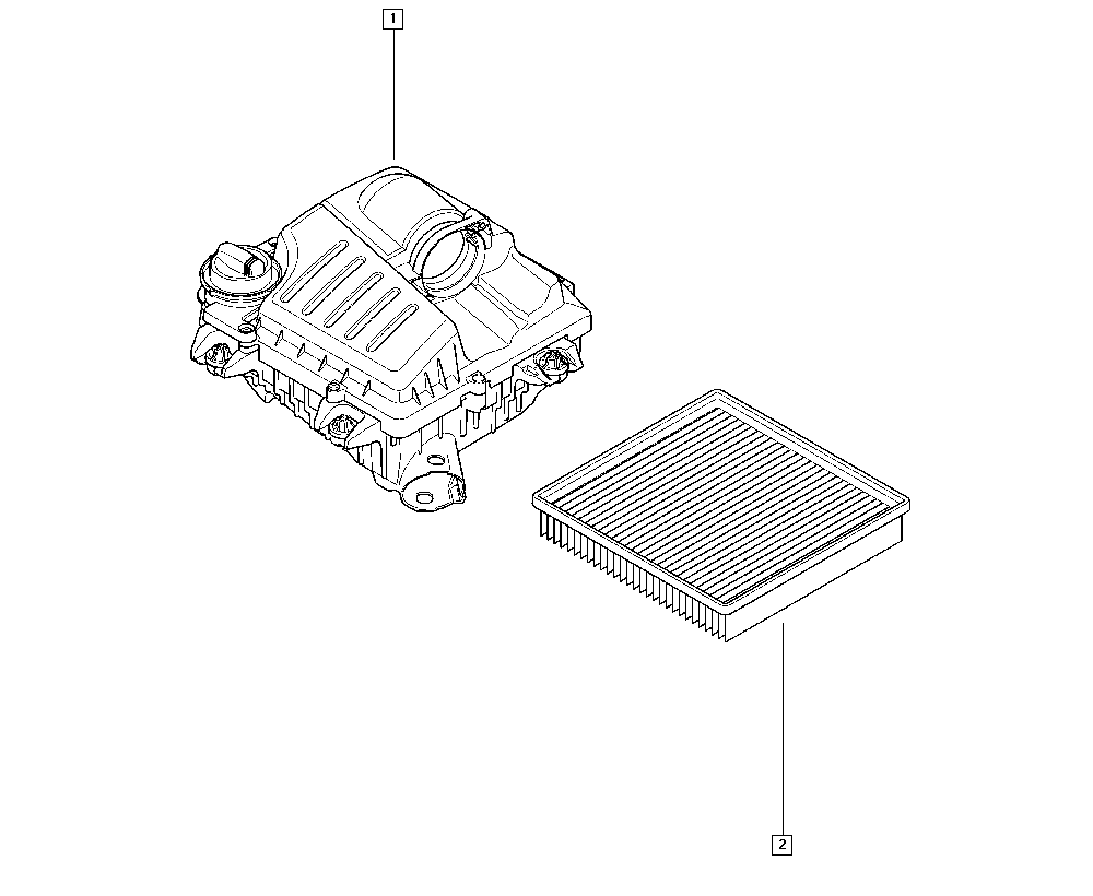 RENAULT 16 54 645 56R - Air Filter, engine onlydrive.pro