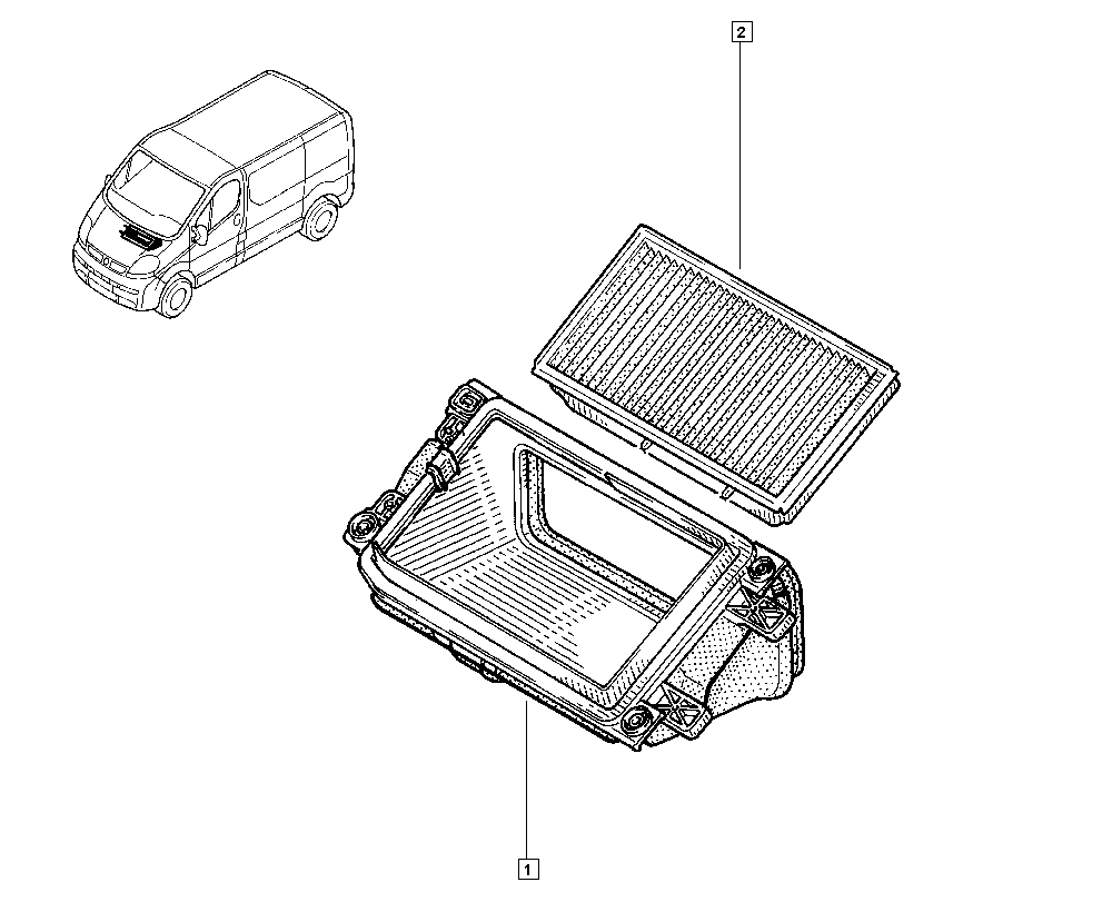 Opel 7701050319 - Air vent onlydrive.pro