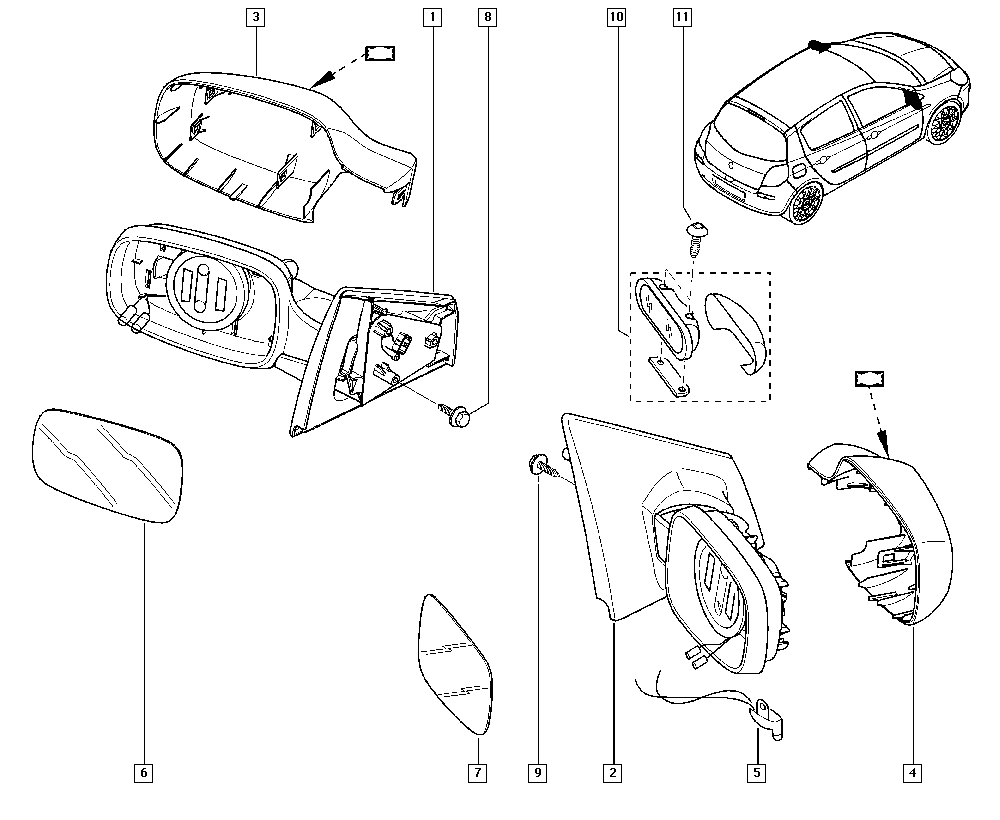 RENAULT 7701061192 - Ulkopeili onlydrive.pro