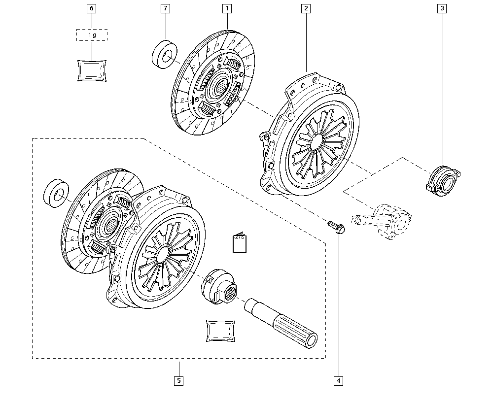 RENAULT 82 00 507 366 - Clutch onlydrive.pro