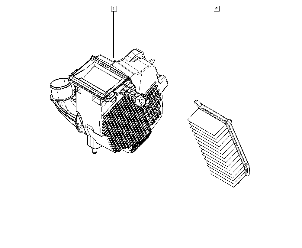 RENAULT 16 54 676 74R - Õhufilter onlydrive.pro