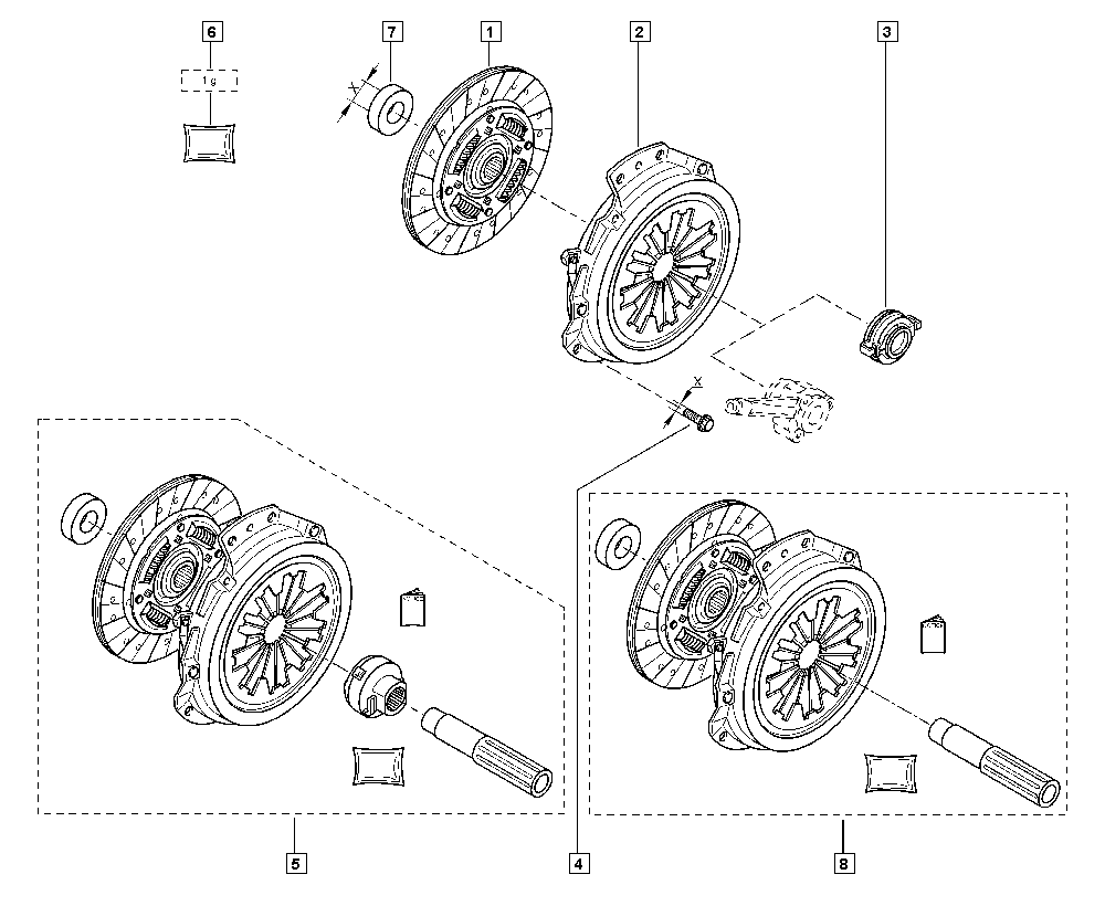 RENAULT 82 00 187 171 - Clutch Kit onlydrive.pro