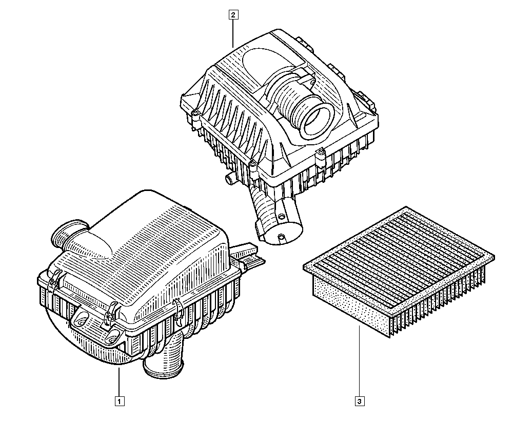 RENAULT 82 00 505 566 - Oro filtras onlydrive.pro