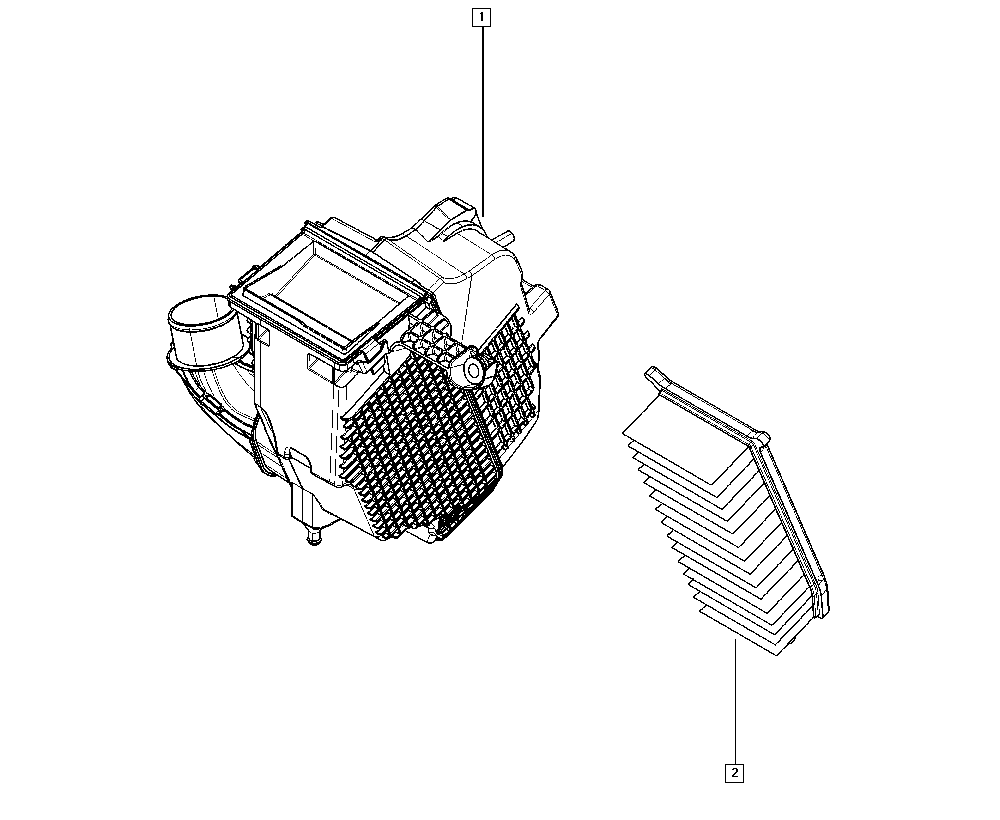 RENAULT 86 60 003 761 - Õhufilter onlydrive.pro