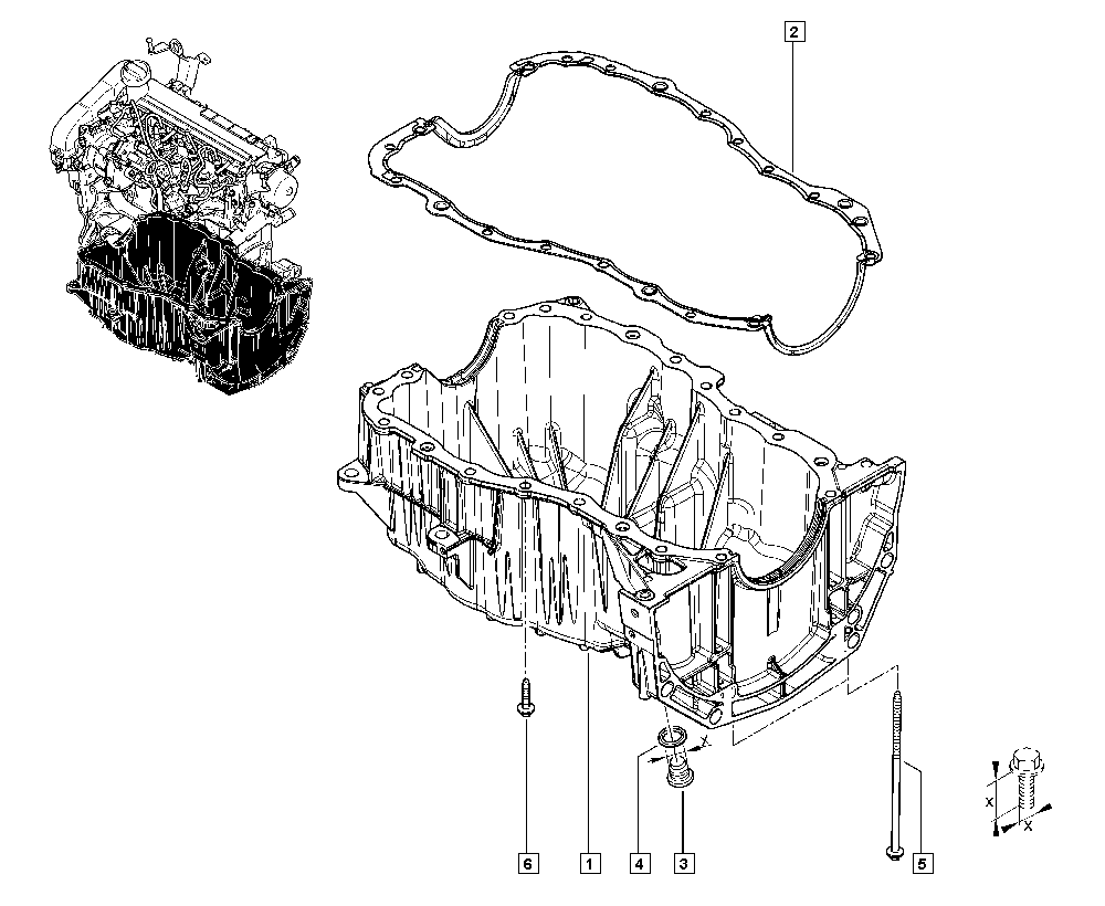 CITROËN 7703075348 - Oil sump onlydrive.pro