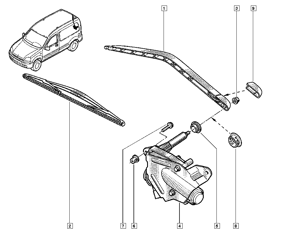 RENAULT 77 11 172 298 - Klaasipuhastaja kumm onlydrive.pro