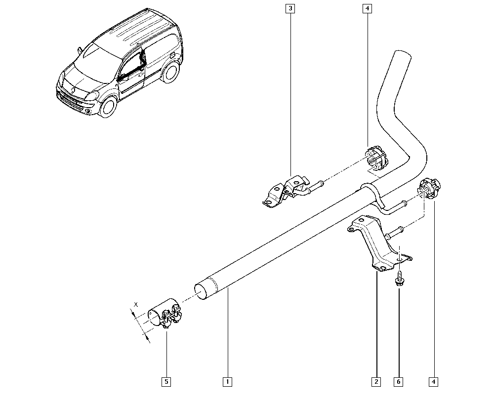 RENAULT 8200530560 - Bearing Bush, stabiliser onlydrive.pro